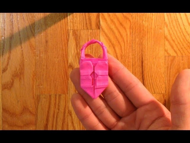 Origami heart lock part 1 of 2