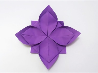 Origami Lotus Flower Tutorial