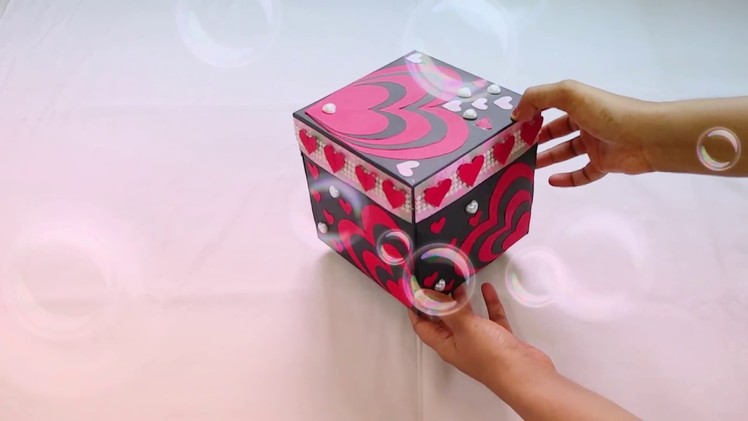 Wedding Anniversary explosion box beautifully handmade