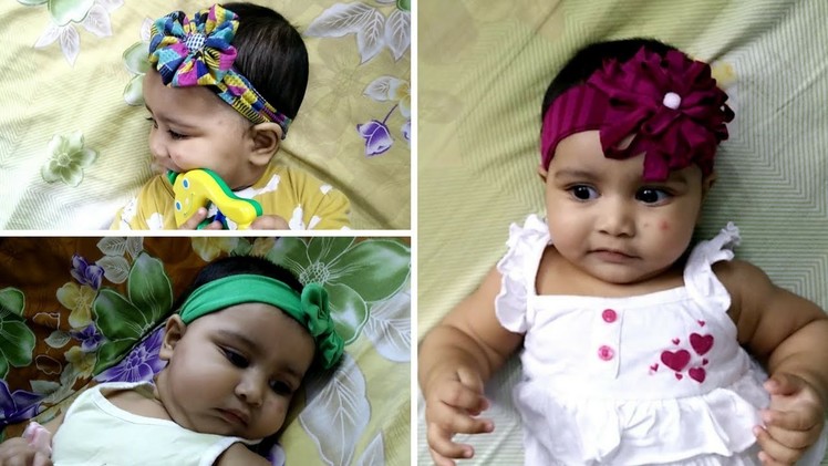 3 DIY Headbands | Babies and Toddlers | From Old Clothes