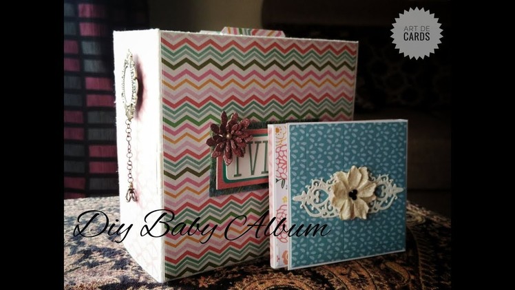 5.Baby album(pocket page layout)- #DIY  gift ideas - #scrapbooking layout