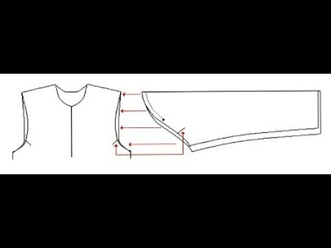 DIY attach cut sleeve to sleeveless tunic diy : sew sleeve to kurti perfect comfy sleeve diy method