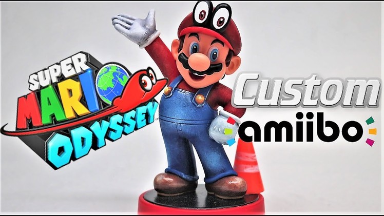 DIY CUSTOM AMIIBO Super Mario Odyssey