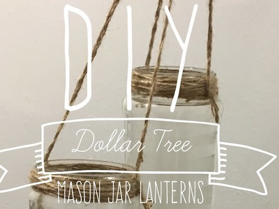 DIY Dollar Tree Mason Jar Lanterns Backyard IDoBBQ Country Wedding Series 2017