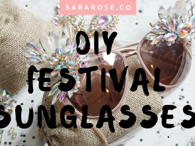 DIY Festival Sunglasses