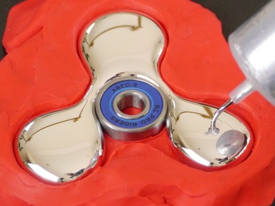 DIY Gallium Fidget Spinner | How To Make Fidget Spinner Faster Easy with Gallium | Fidget Toy