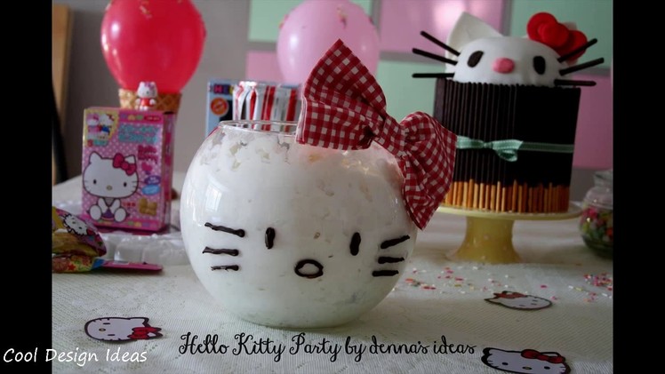 DIY Hello Kitty Party Decorations Ideas