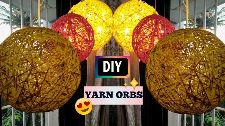 DIY:How To Make Yarn Orbs