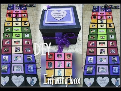 DIY Infinity box || Rolling cube || Never ending box by Somya Shekhawat
