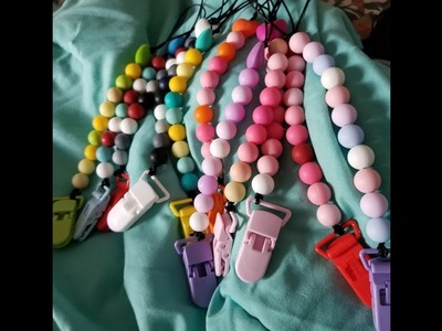 Diy: Making Silicone Teething Pacifier Clip Holders