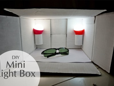 DIY Mini Light Studio with Cardboard Box
