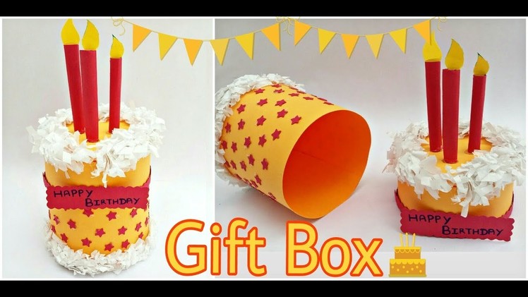DIY Paper Gift Box - Paper Cake Box - The Blue Sea Art