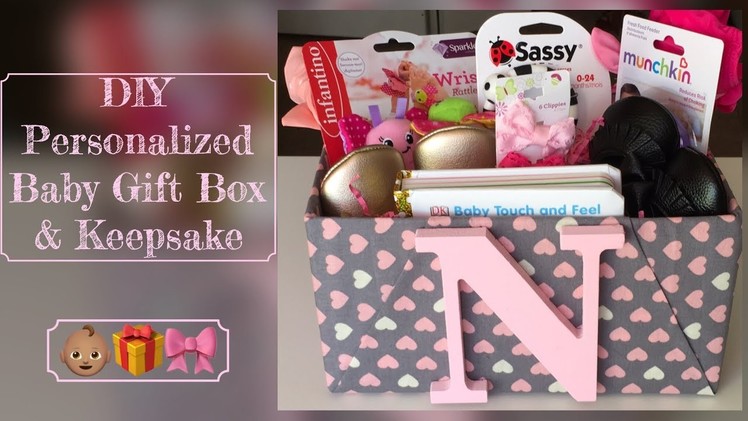 DIY Personalized Baby Box & Keepsake| LoveAlynn