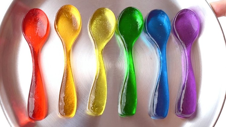 DIY Rainbow Jelly Spoon | Jelly Magic Spoons
