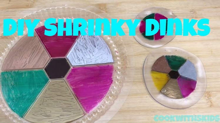 DIY Upcycle Turn a takeout plastic container into Shrinky Dinks