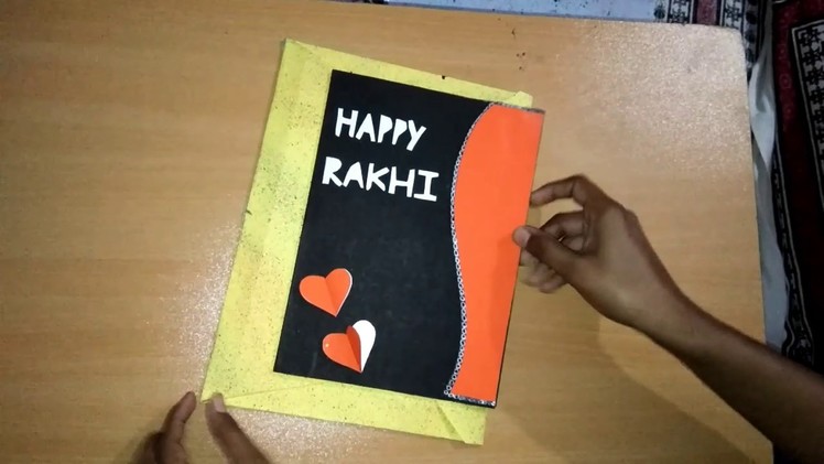 Easy Rakhi card making tutorial