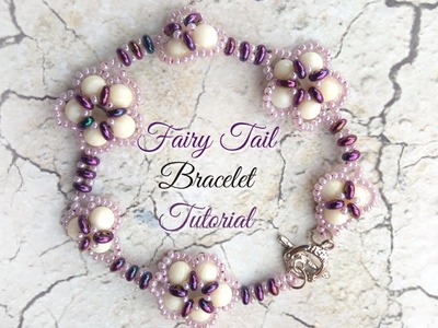 Fairy Tail beaded bracelet - tutorial