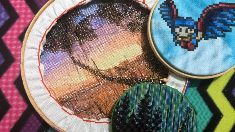 Framing Embroidery in a Hoop | Embroidery Tutorial
