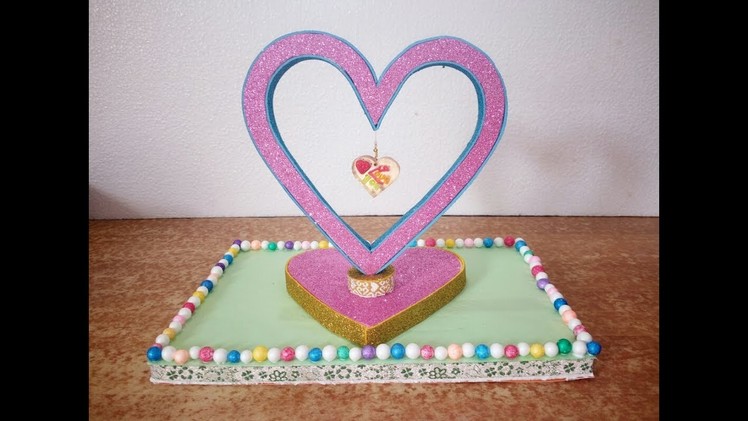 Heart showpiece || DIY || Valentine gift articel