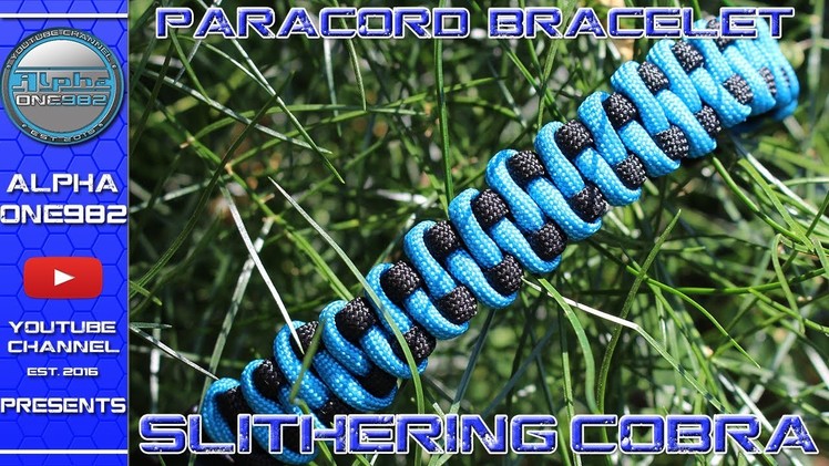 How To Make Paracord Bracelet Slithering Cobra Without Buckle DIY
