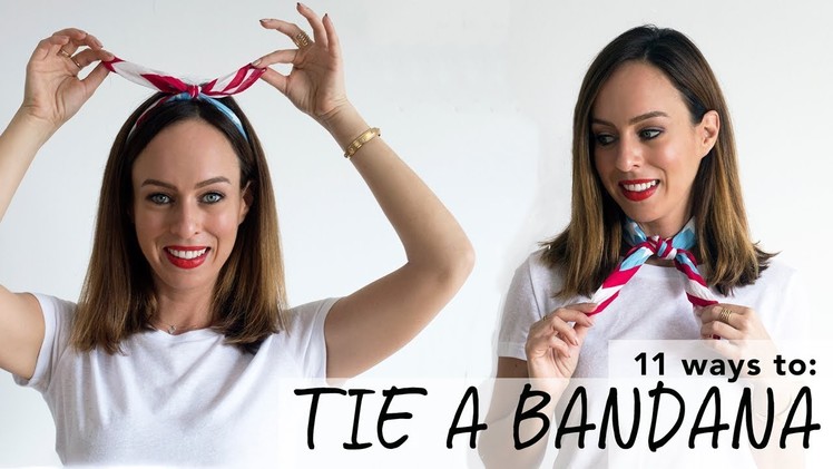 How To Tie a Bandana I Easy Tutorial