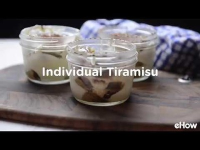 Individual Tiramisu Recipe Tutorial