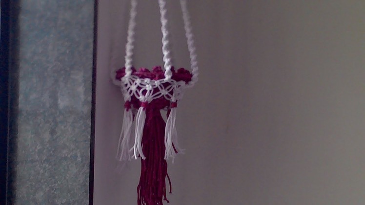 Macrame  hanging| Macrame simple tutorial | Macrame art by simple and easy