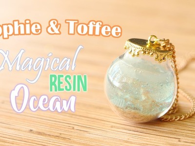 Magical UV Resin Ocean Bottle Tutorial│Sophie & Toffee Subscription Box June 2017