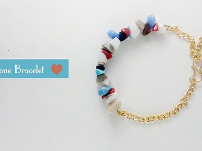 Sea Glass Bracelet Making Tutorial (Wire Wrapping) | Jewellery Box
