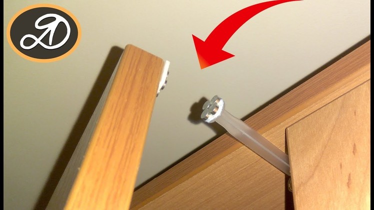 Shock absorber for furniture DIY. How to make cabinet door soft close (damper)