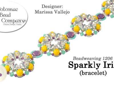 Sparkly Iris Bracelet (Tutorial)