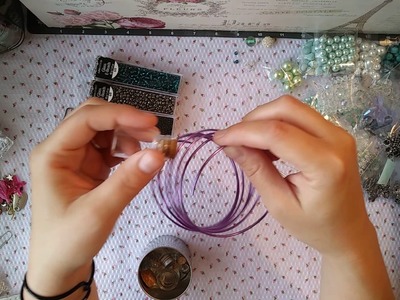 TUTORIAL Pt.1- The Basics: How I Make My Beaded Charms for Junk Journals