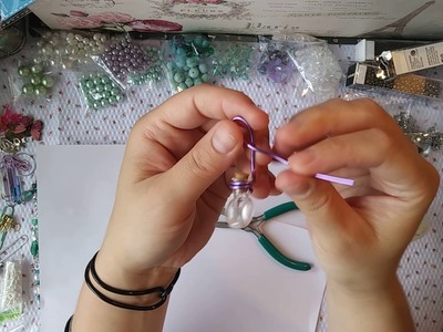 TUTORIAL Pt.2- The Basics: How I Make My Junk Journal Charms with Bottles and Paper Clip Charms