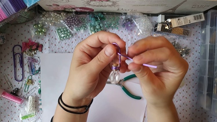 TUTORIAL Pt.2- The Basics: How I Make My Junk Journal Charms with Bottles and Paper Clip Charms