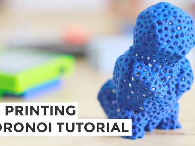 Voronoi Tutorial - Apply Voronoi Pattern to any 3D Printing model