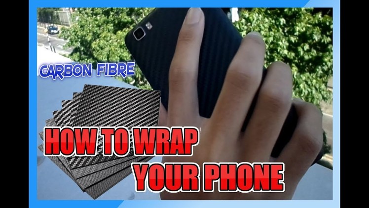 Wrap Your Own Phone DIY with Carbon Fiber Under $5
