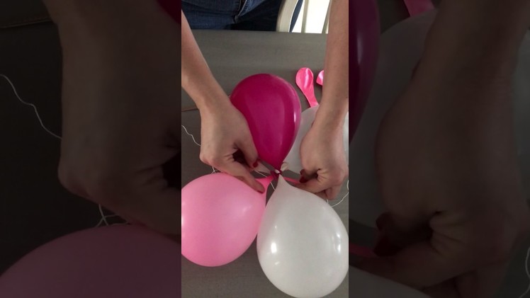 Balloon Garland Tutorial