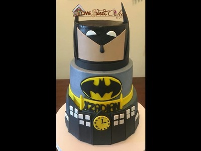 Batman Cake | Batman Party Ideas | Marvel Party Ideas | DIY & How to