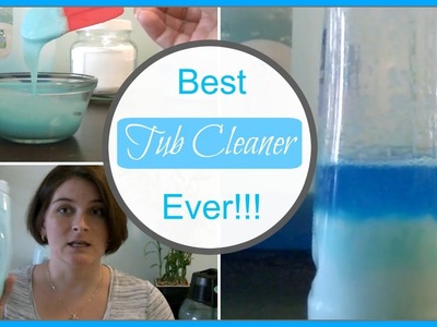 Best Tub Cleaner Ever! | DIY Tub & Tile Cleaner | Without Vinegar