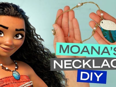 Disney DIY ♥ How to Create a MOANA inspired Seashell Necklace ♥