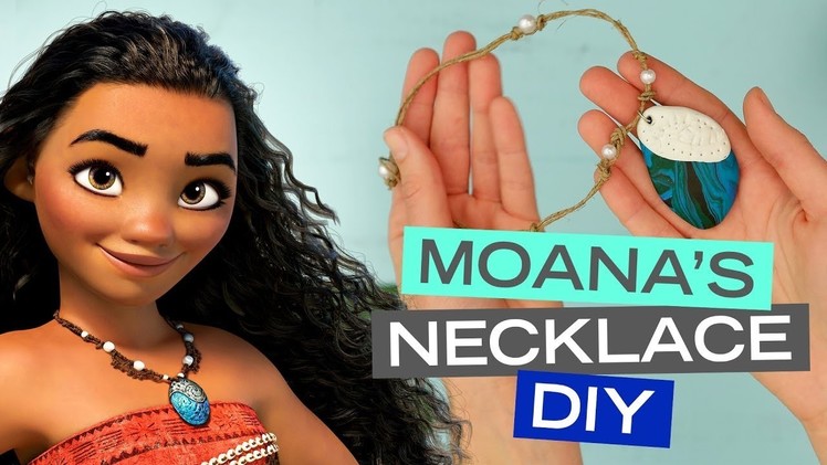 Disney DIY ♥ How to Create a MOANA inspired Seashell Necklace ♥