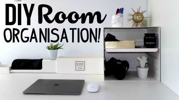 DIY BACK TO SCHOOL ROOM ORGANIZATION LIFEHACKS! Clean your room! (Desk organization and more!)