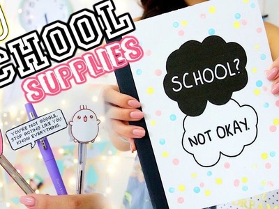 DIY Back to School Supplies | OnlyKelly