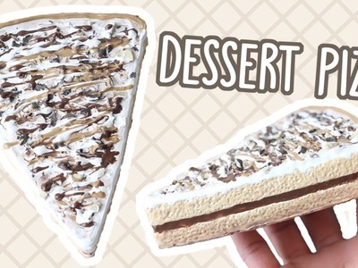 DIY Dessert Pizza Squishy Deco || TeaseTreats