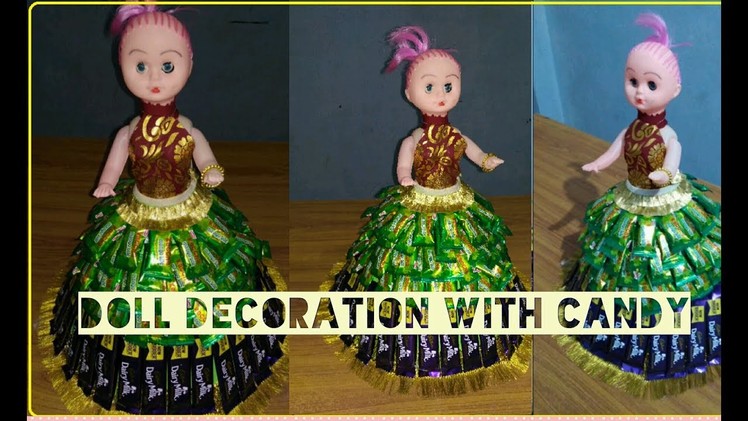 DIY  Doll decoration  with candy