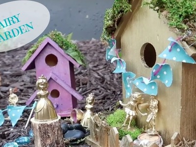 DIY FAIRY GARDEN + Ollie gets something NEW