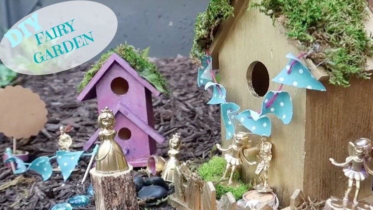 DIY FAIRY GARDEN + Ollie gets something NEW