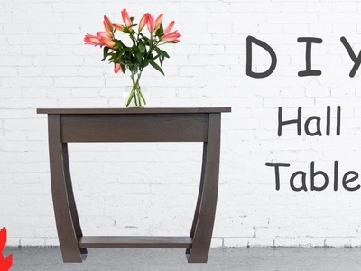DIY Hall Table