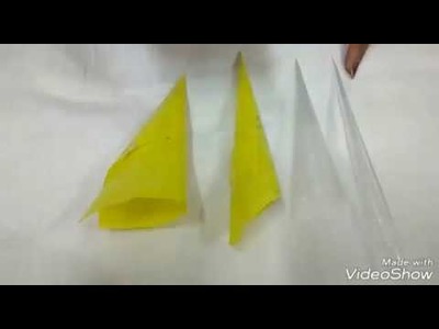 DIY Heena Cone || How To Make Mehndi Cone At Home || Easy Way To Make a Heena cone