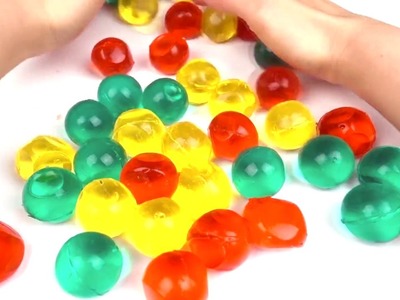 DIY How to make Gummy Marbles Orbeez Jelly Balls